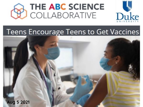 Teens for Vaccines in ABC Collaborative News Article