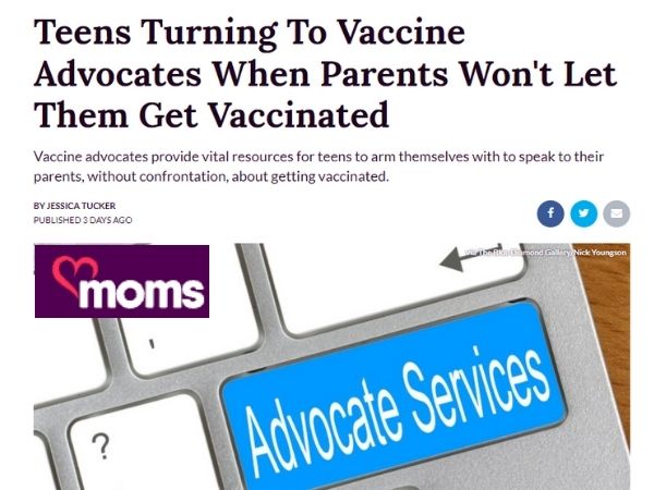Teens with Vaccine Hesitant Parents Get Help