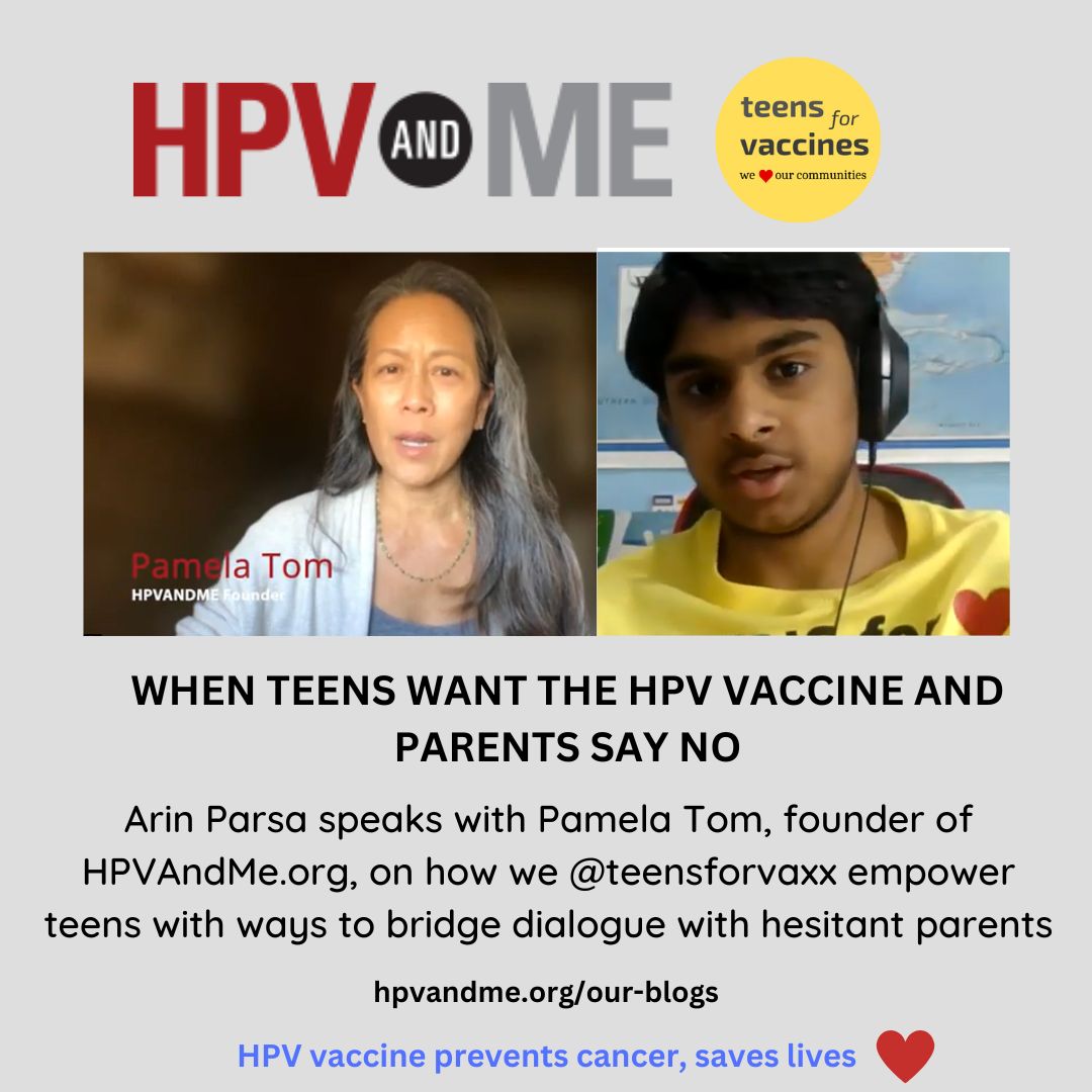 Arin Parsa speaks about HPV Vaccine Hesitancy in Parents and Teens