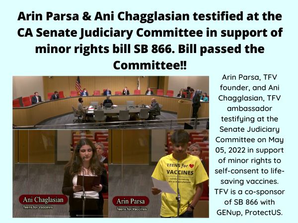 . SB 866 passed the Committee!!