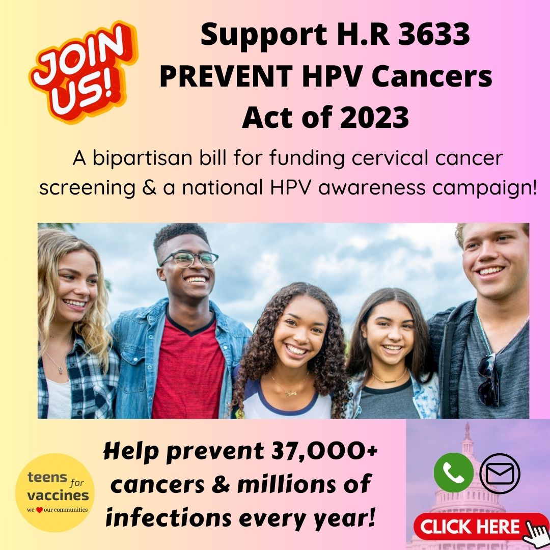 HR 3633. PREVENT HPV Cancers Act. Arin Parsa