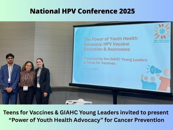 Arin at National HPV Conference 2025